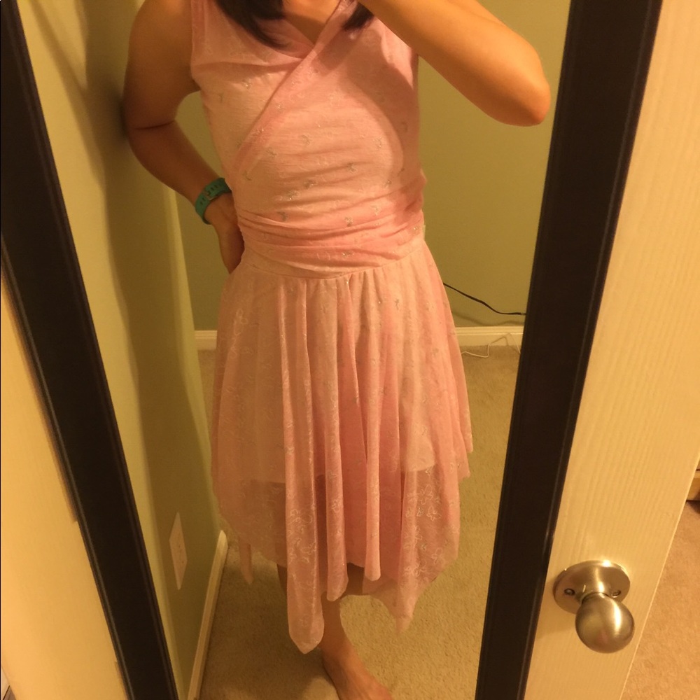 Butterfly Asymmetrical Dress